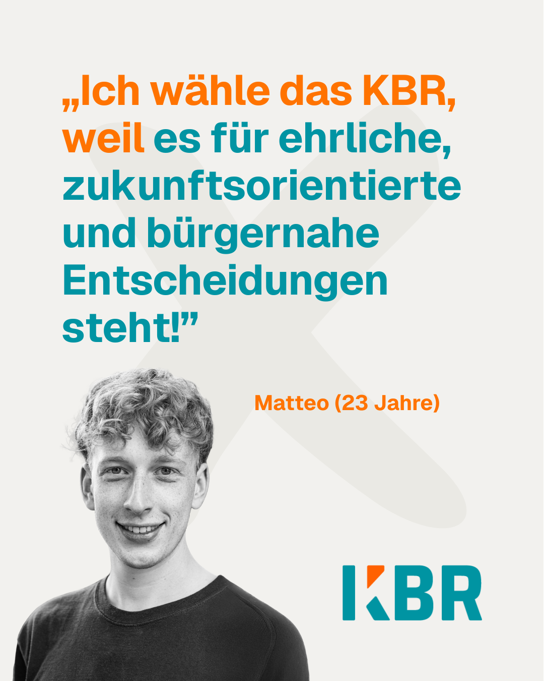 Unterstützer Matteo